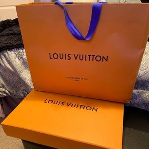 Authentic Louis Vuitton bag and box